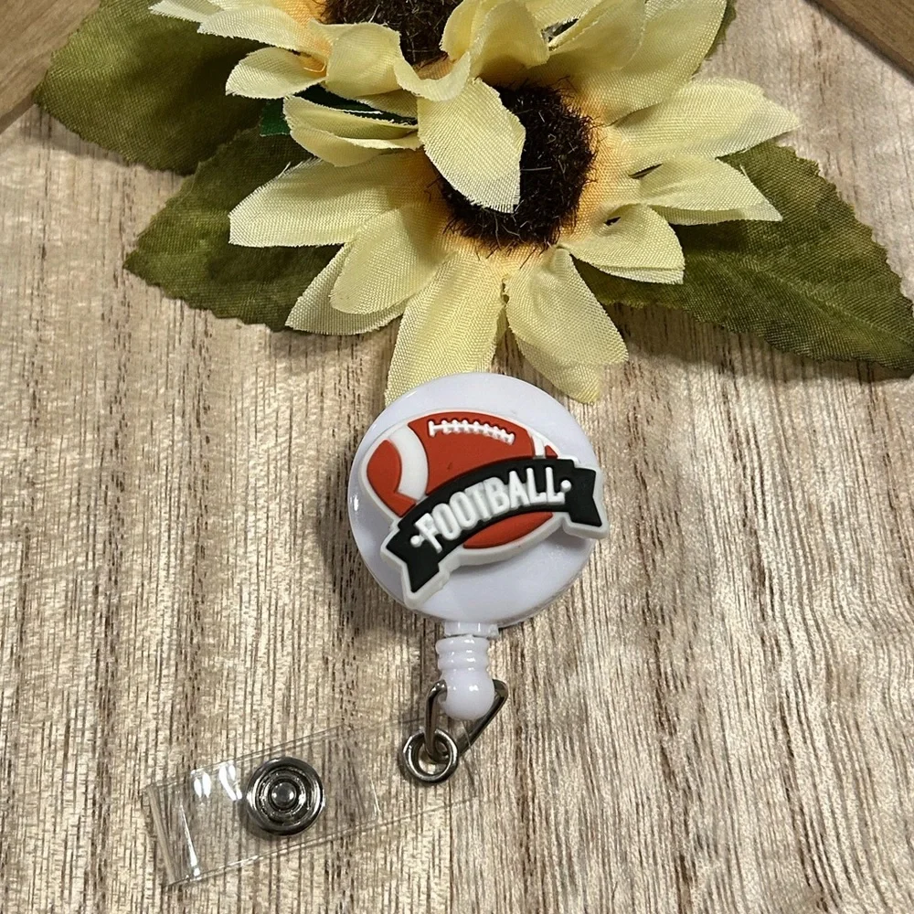 Football Badge Reel